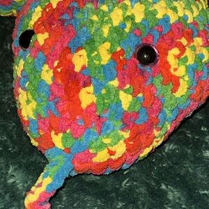 Colorful Plush Snake Toy